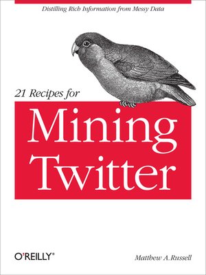 cover image of 21 Recipes for Mining Twitter
